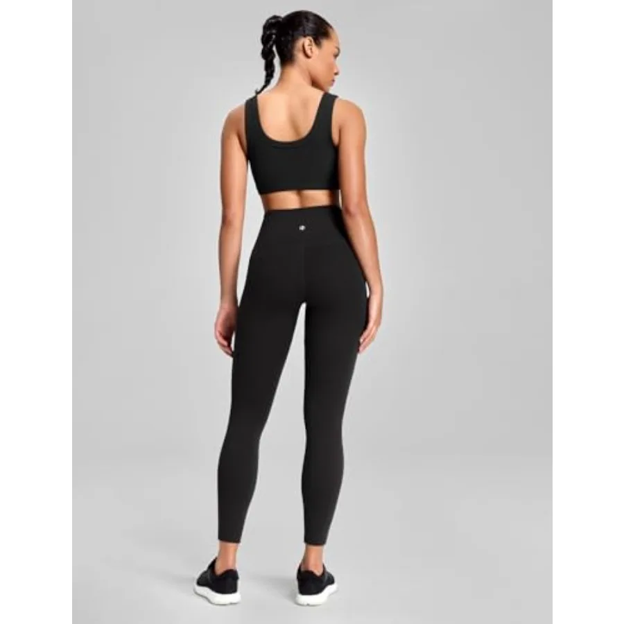HeyNuts Leggings 25'', Plus Support, Compression 7/8 Workout Pants view 3