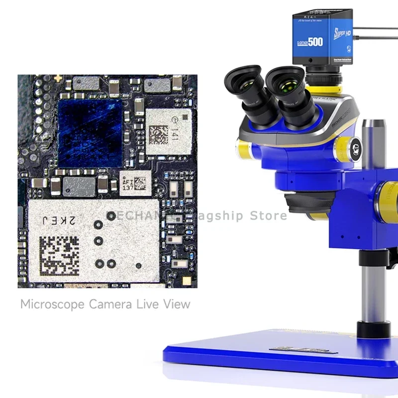 MECHANIC MOS500 Mikroskopkamera 16 Millionen Pixel Sony IMX323 Sensor 4K-Aufnahmeunterstützung HDIM/Typ-C-Schnittstelle 64G-Speicher