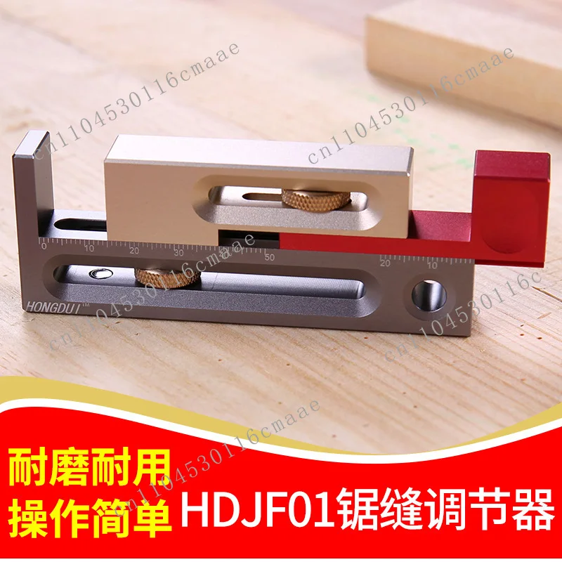 Woodworking Tools, Saw Table, Saw Seam Adjuster, Tenon and Tenon Adjuster, Movable Gauge Block Length Compensation