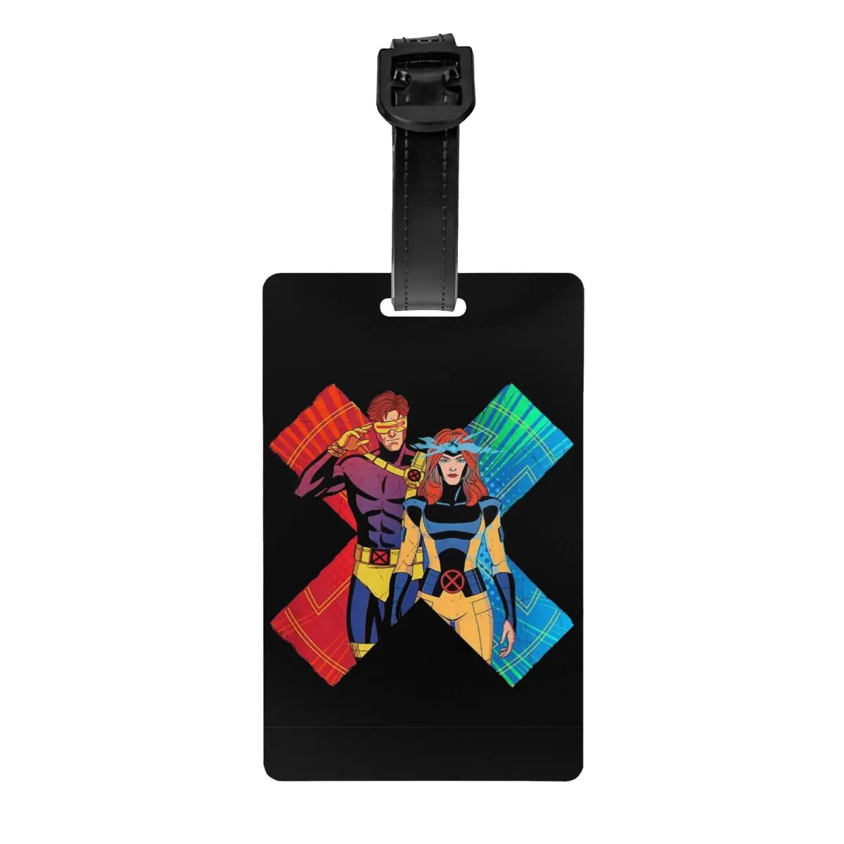 

Изготовленные на заказ багажные бирки с героями мультфильмов «Люди Икс» для дорожного чемодана, конфиденциальная обложка, имя, удостоверение личности