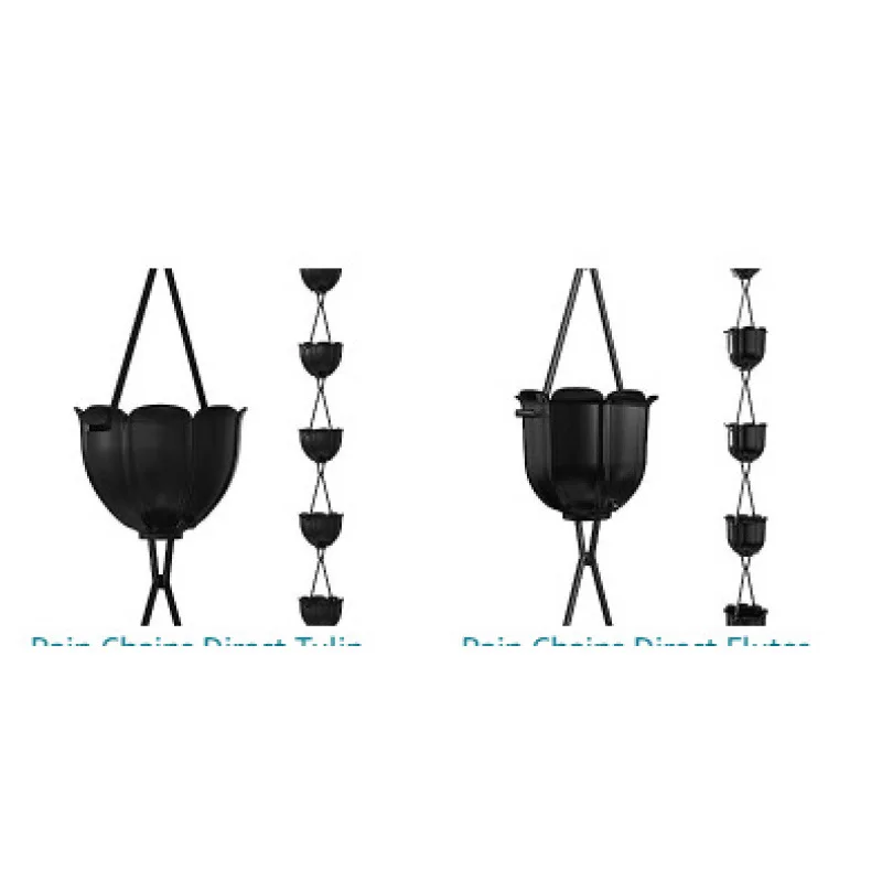 Kebida Villa Aluminum Alloy Rain Chain Temple Water Guide Chain Garden Park Pure Copper Drainage Chain Factory Direct Sales