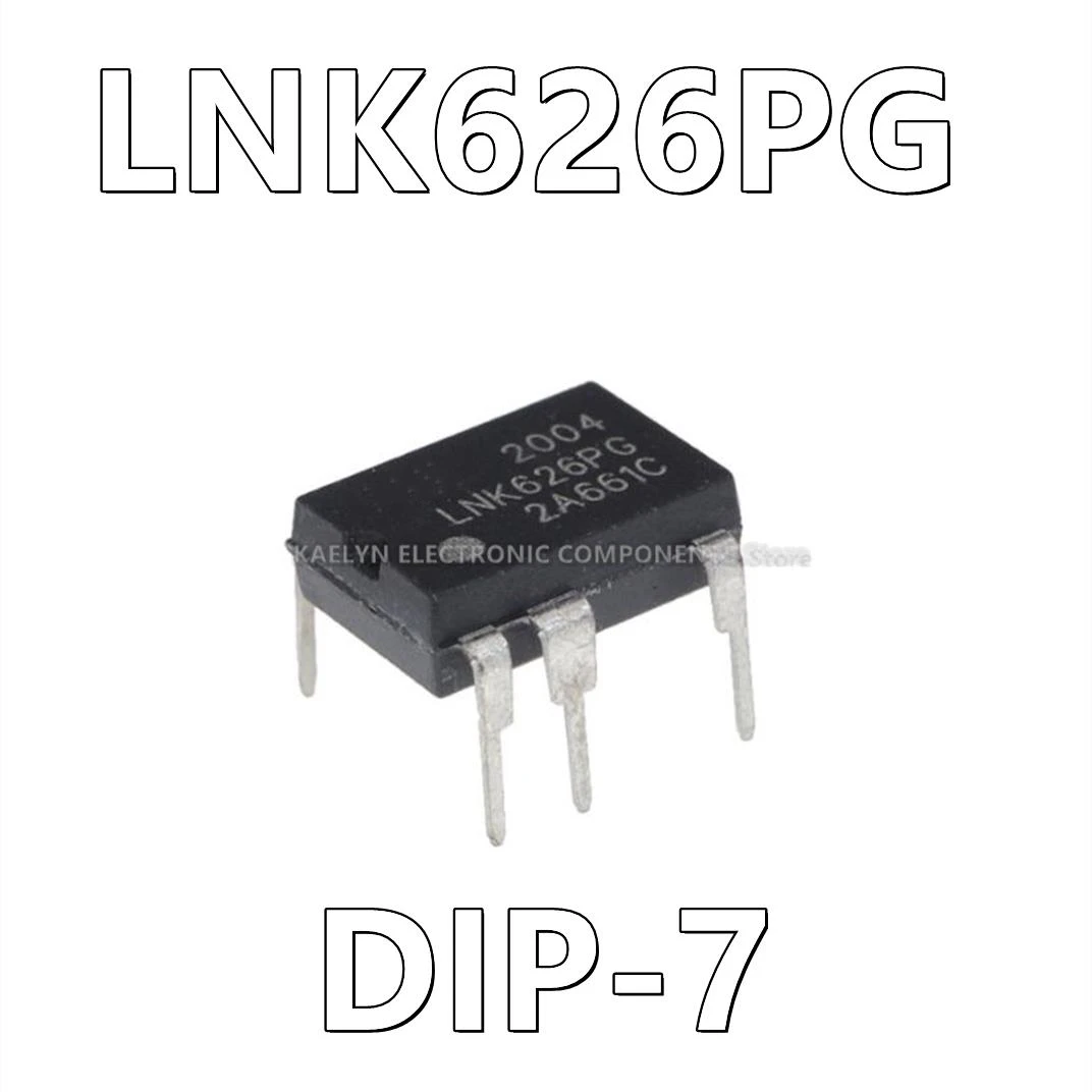 10Pcs/lot LNK626PG LNK626P LNK626 Converter Offline Flyback Topology 7-PDIP
