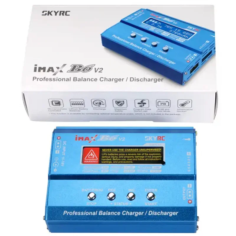 Skyrc IMAX B6 V2 balance discharger 6A 60W for TYI Mavic tb4x PB Li-ion battery charger