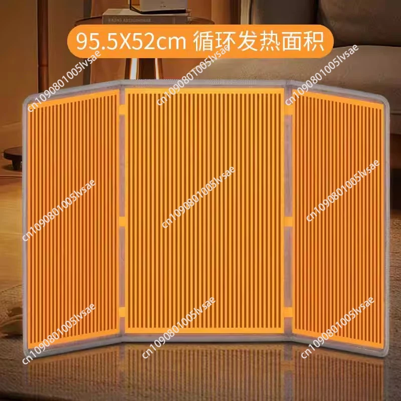 Portable Space Heater Foldable Under Desk Warmer Adjustable Temperature Auto Shut Off Electric Foot Warmer For Living Room