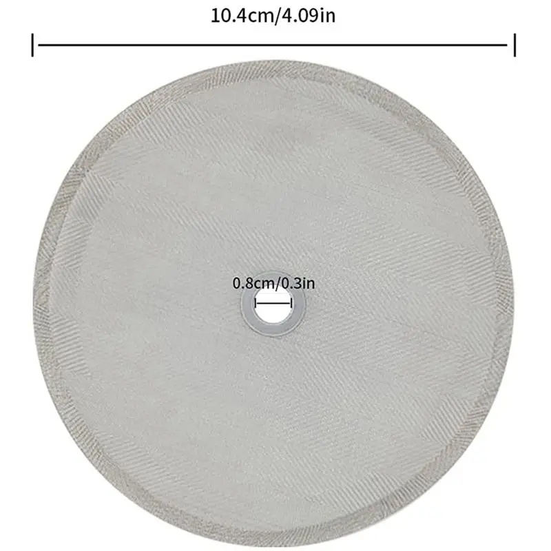 A53Q-16X French Press Replacement Filter Screen Reusable Stainless Steel Mesh Filter For Bodum French Press Coffee Makers