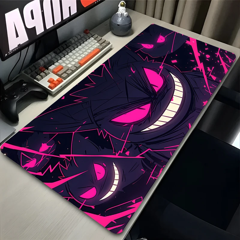 Tapete de mesa gamer g-gengars xxl mousepads hd pc presente mouse pad almofadas de mesa de escritório grande mousepad antiderrapante tapetes de mouse para computador