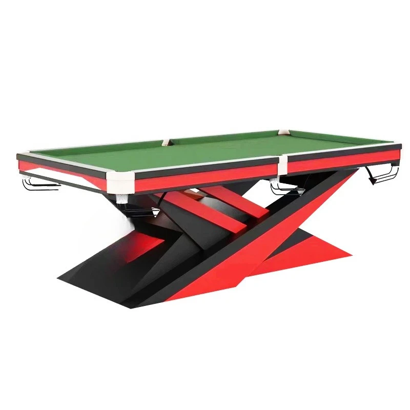 

Multifunctional pool table Standard steel warehouse Commercial Chinese black eight steel frame