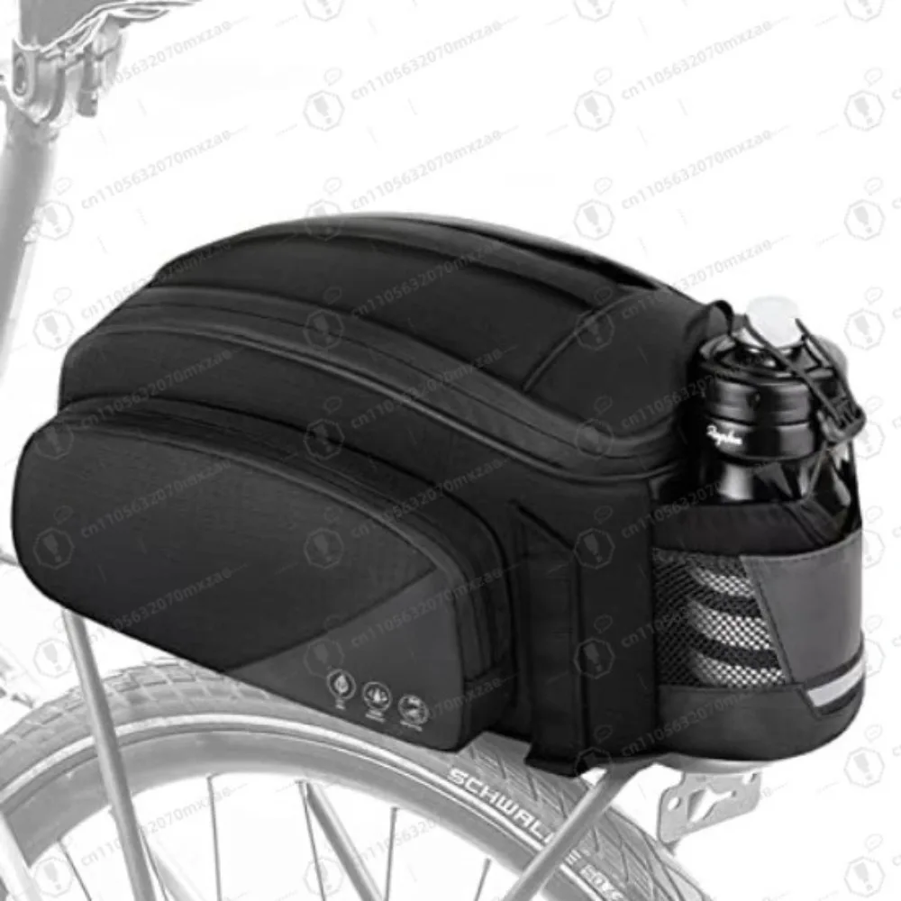 

Waterproof Bike Pannier Bag, Heavy-Duty Rear Rack Storage with Quick Release for Mountain & Touring Bicycles
