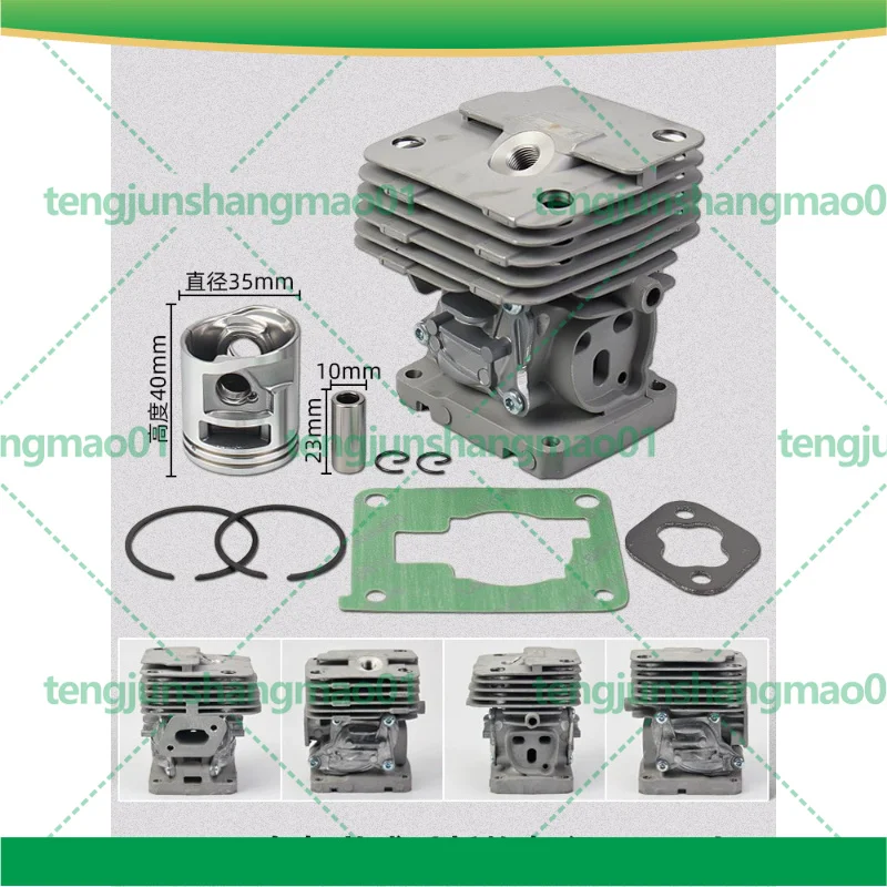 For Stihl FS120 FS200 FS250 Brush Cutter Cylinder Assembly Cylinder Liner Piston Ring Replacement Parts
