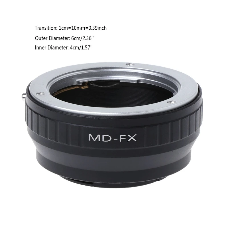 MD-FX Mount Adapter Ring For Minolta MD SR Lens to Fujifilm X Mount Fuji X-Pro1 Drop Shipping