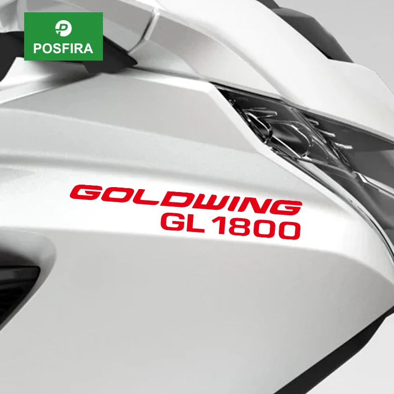 

POSFIRA виниловая наклейка на мотоцикл, водонепроницаемые наклейки для Honda Goldwing GL1800 Gold Wing GL 1800 2001-2024 2018 2015, аксессуары