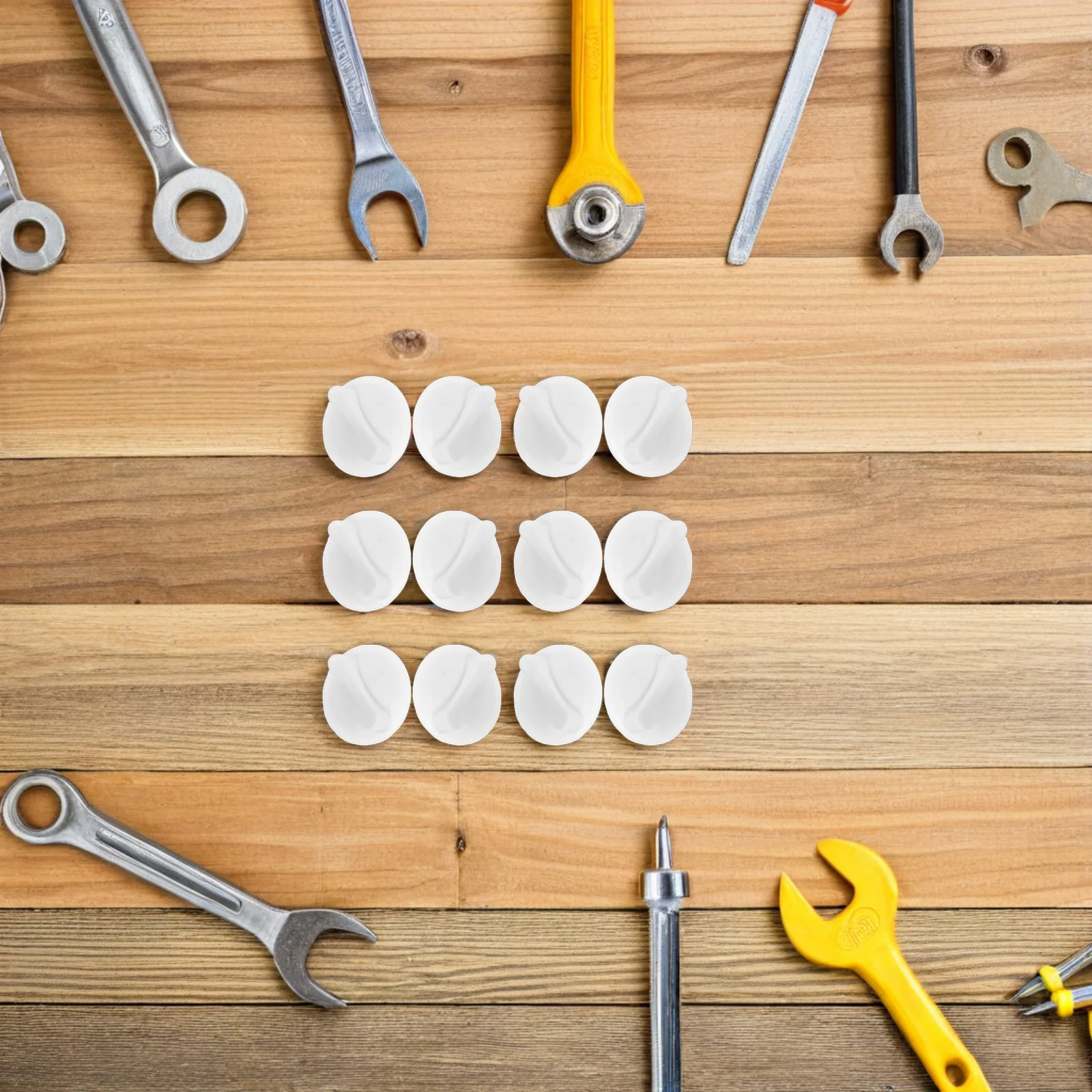 

20Pcs Plastic Fixture Clips Lamp Shade Buckle for Fluorescent Panel Fastening Cover Mounting Hardware Universal Fit