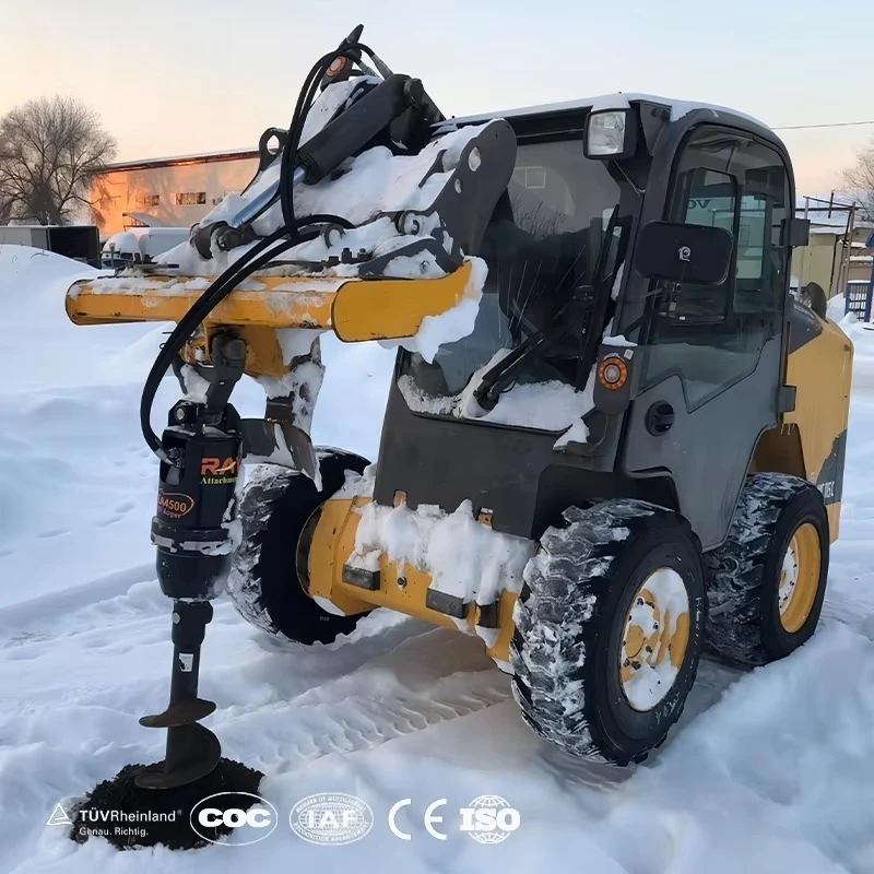 Professional Hydraulic Post Hole Digger Earth Auger Drilling Machine Manufactured with Essential Motor Gearbox Core Components