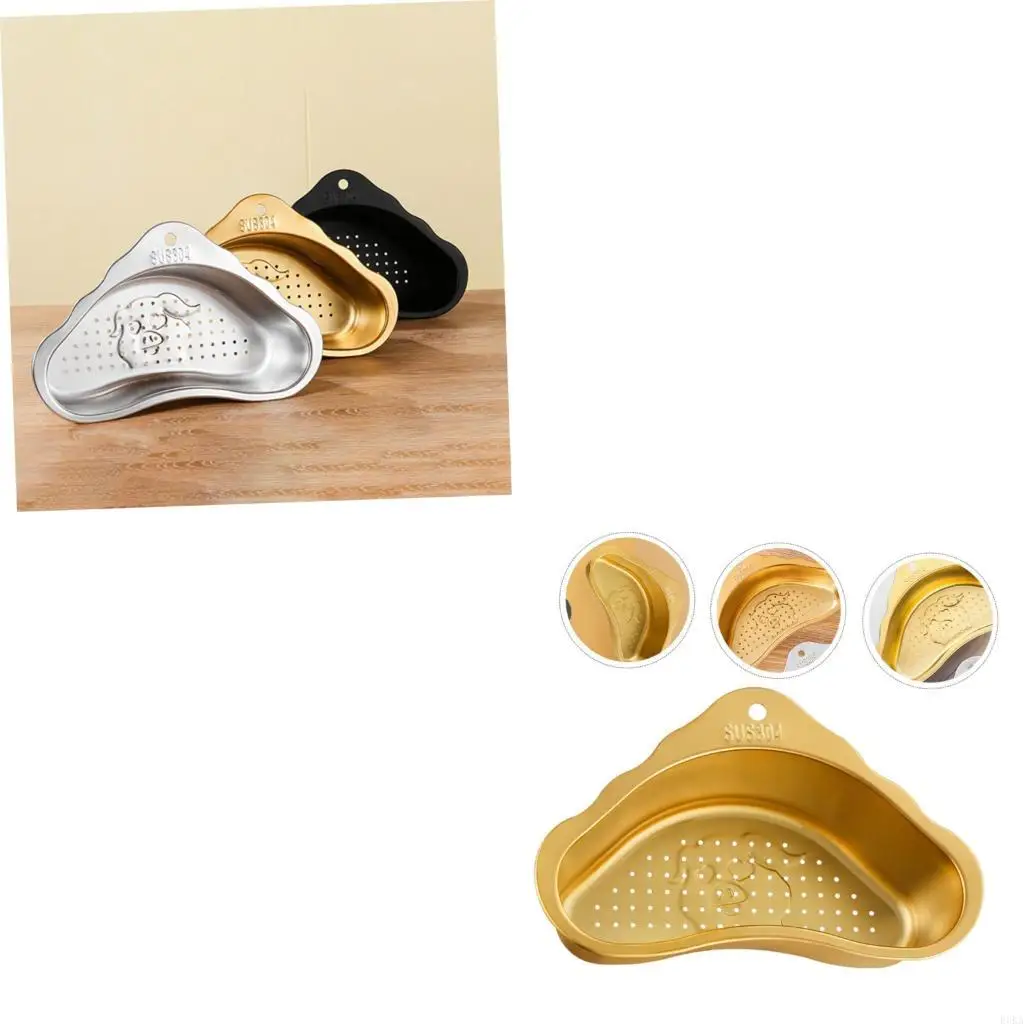 

304 Stainless Steel Drain Basket with Efficient Filtration System Simple Install