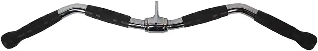 

30-дюймовая штанга для тяги вниз с полным вращением и резиновой рукояткой для силовых тренировок в спортзале