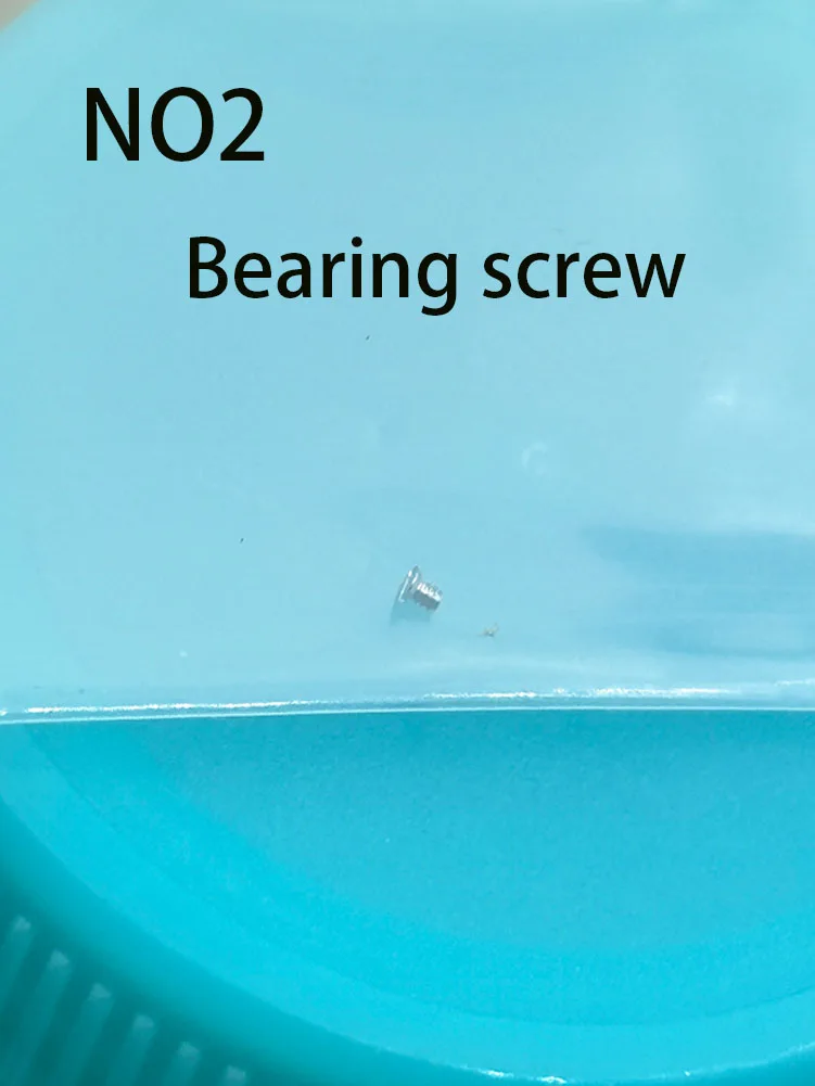 Watch parts, including screws for the 2000 caliber movement's clamping plate, bearing, calendar, etc