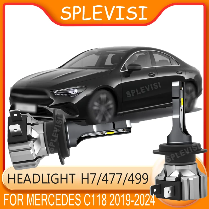 

Tool-Less Setup Smooth Night Driving Long Lifespan Instant On h7 LED Headlight For Mercedes C118 2019 2020 2021 2022 2023 2024