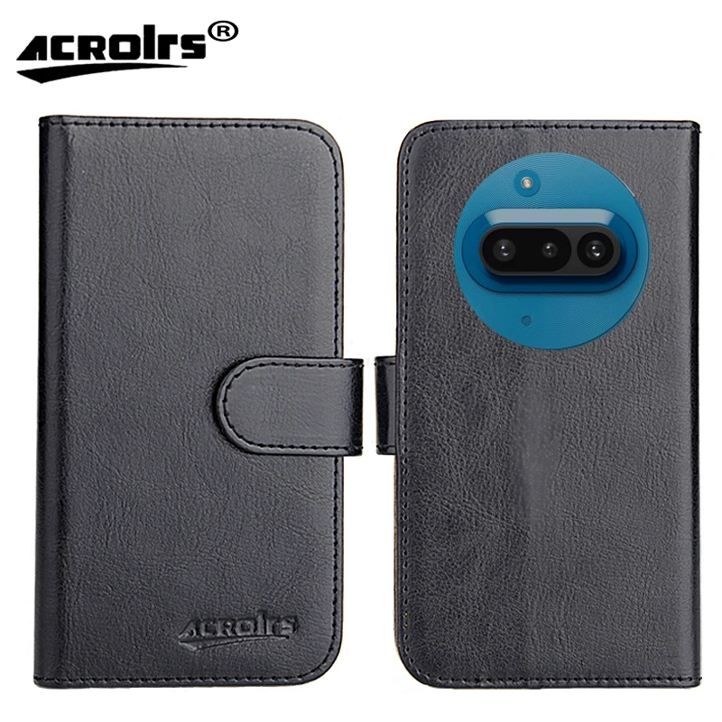 

Чехол Nothing 3a для телефона 6,77 дюйма, 6 цветов, высококачественная подставка с отделениями для карт, кожаный защитный чехол для телефона с изображением белки