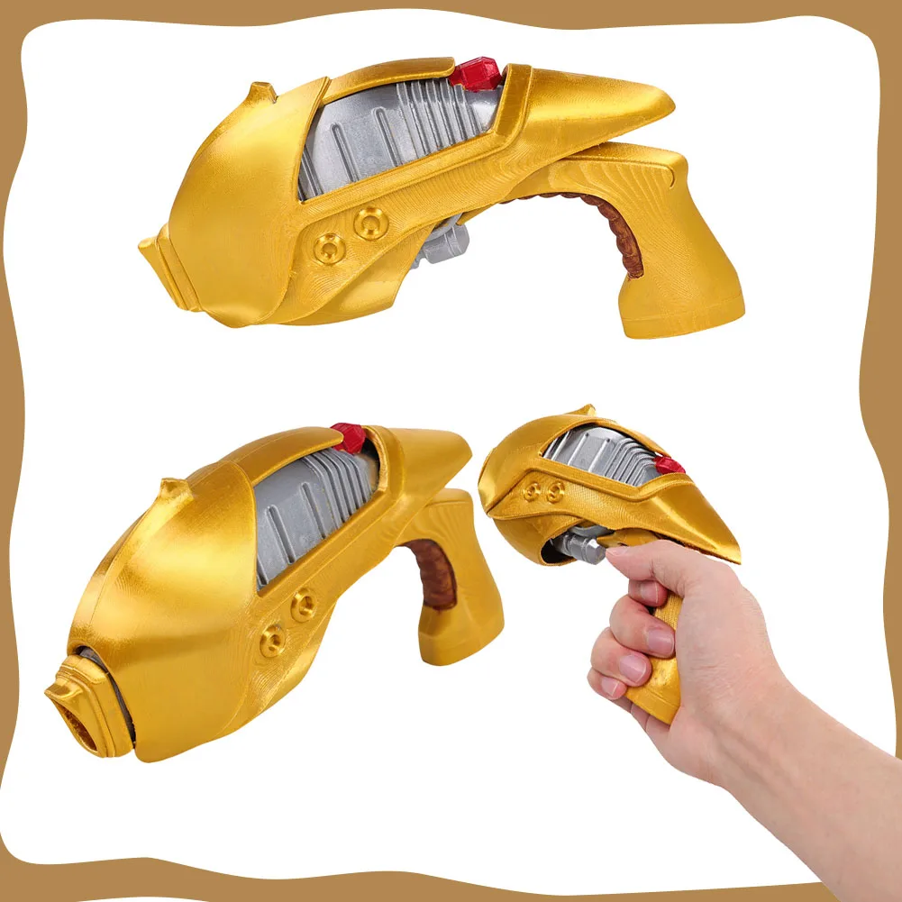 2025 Cartoon Movie Lilo Cosplay 3D Printed Pistol Model Roleplay for Adult Disguise Costume Accessories Props Halloween Carnival