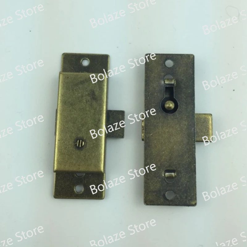 High Quality Grandfather Clock Mechanical Door Key Old Fashioned Clock Antique Copper Lock Cylinder  Clocks