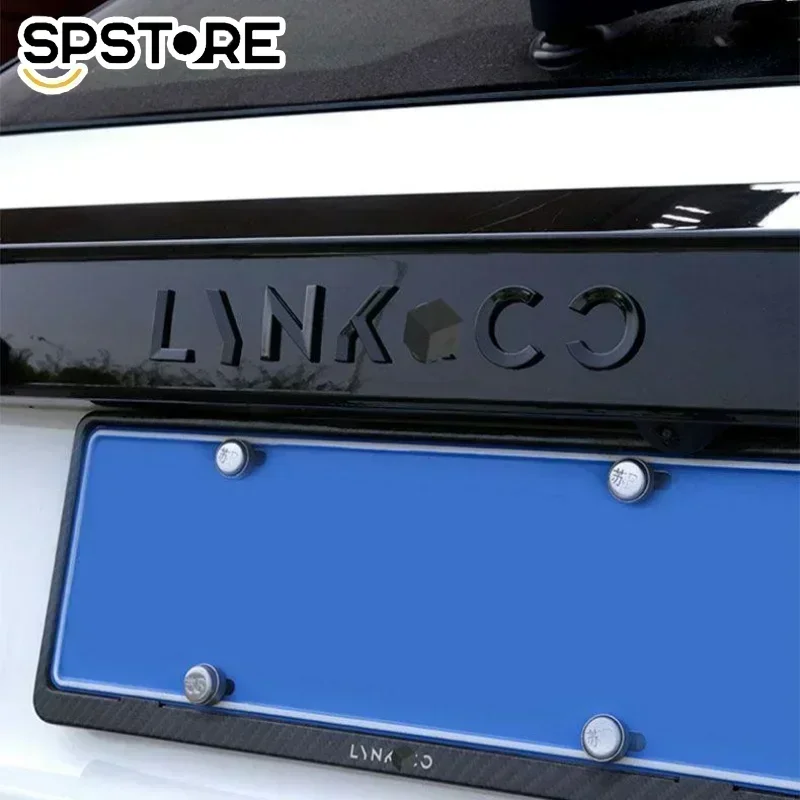 For Lynk&Co 01 02 03 05 Rear Logo Black English Letter Logo Car Logo Modification Black Warrior Decoration Car Accessories