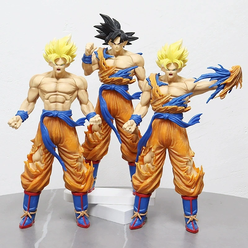 

Dragon Ball Z Goku Ultra Instinct Figur Ultra Instinto Goku Action-figuren 33CM PVC Statue Sammlung Modell Spielzeug Geschenke