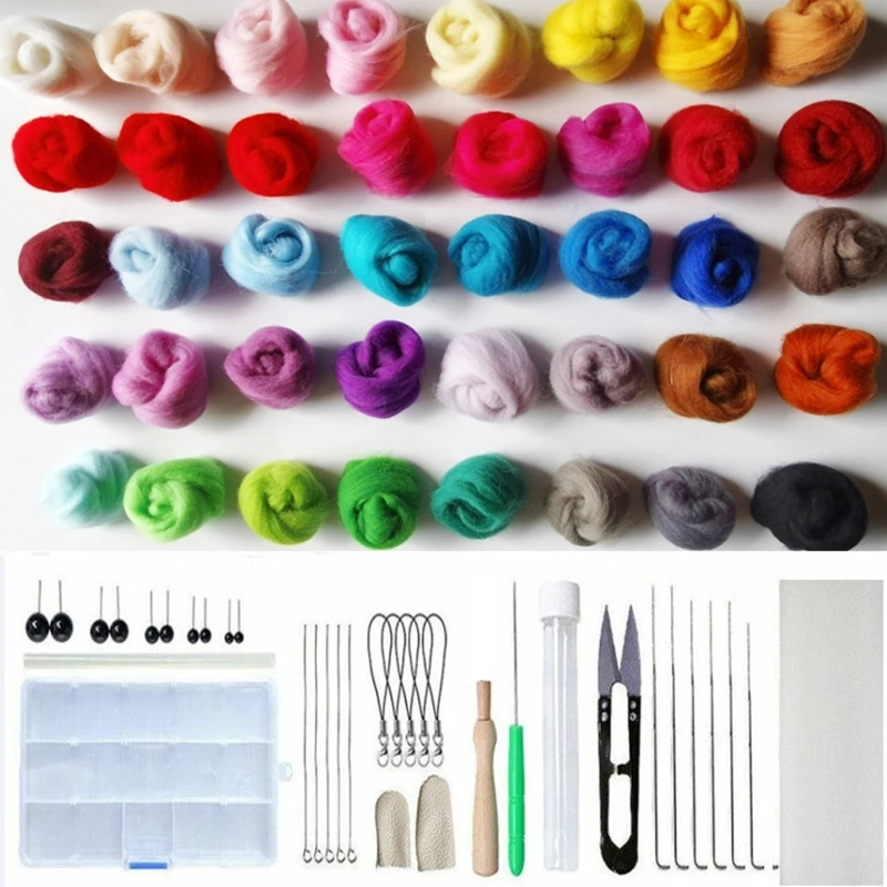 Wool Felt Needle Felting Tool Wool Fibre Felt DIY Handmade Wool Craft Needle