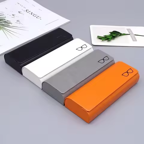 Glasses Case New Fashion Fashion Myopia Sun Eye Box Men and Women Fashion Anti-pressure Mirror Case