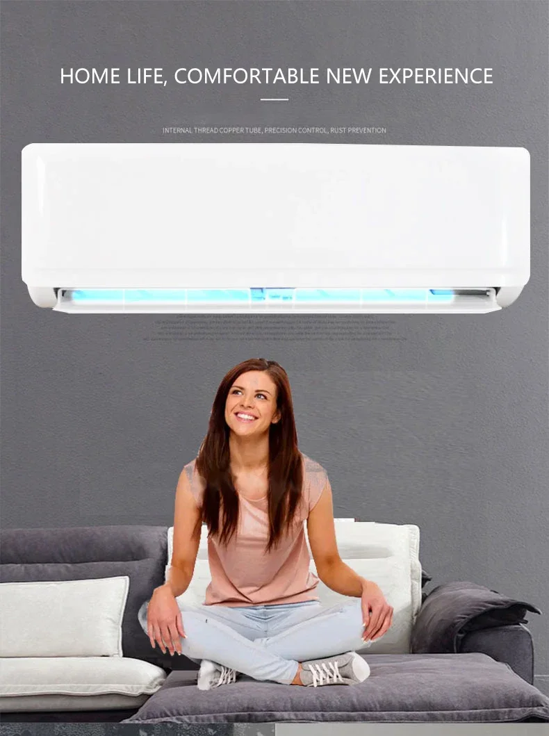 Cooling Heating Split Wall Air Conditioner 12000BTU High Efficient Portable Air Conditioners