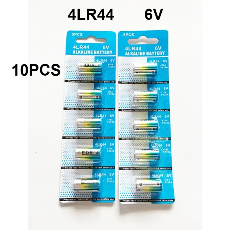 4LR44 6V  A544V 4034PX PX28A L1325 4AG13 544 4A76 Camera Battery Dry Alkaline Batteries for Dog Training Shock Collars