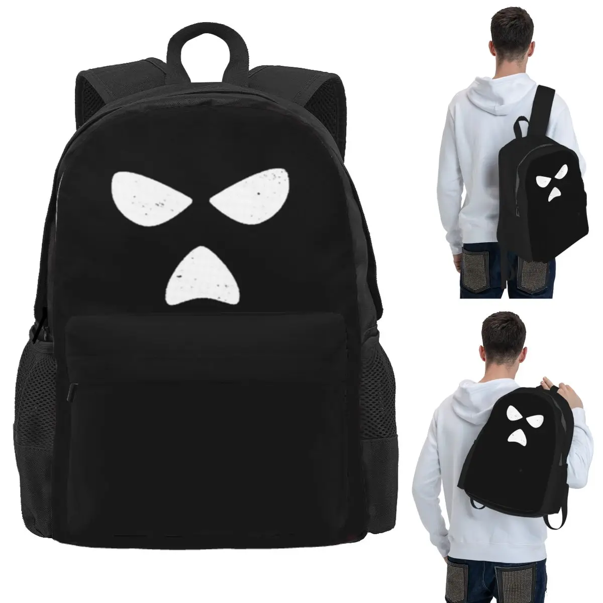 

Kneecap Student Backpack School Bag Hiking Travel Daypack for Men Women Bookbag Shoulder Bags