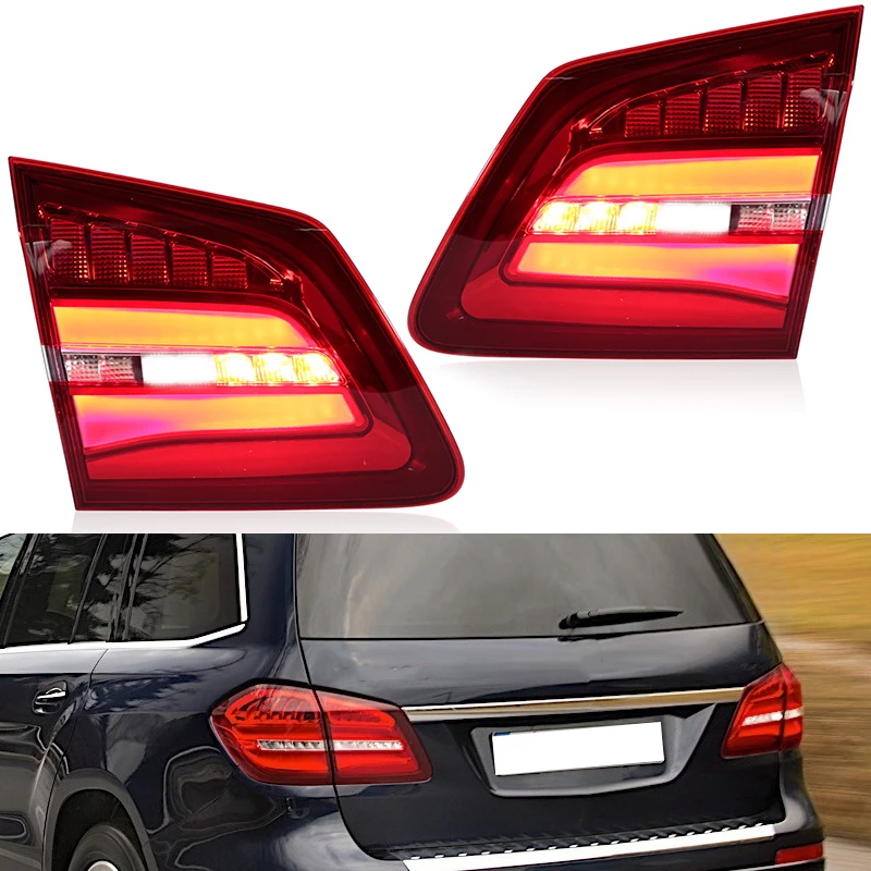 

LED Rear Inner Side Tail Light For Mercedes-Benz GLS CLASS X166 2016 2017 2018 2019 Brake Light Taillight LED Stop Lamp