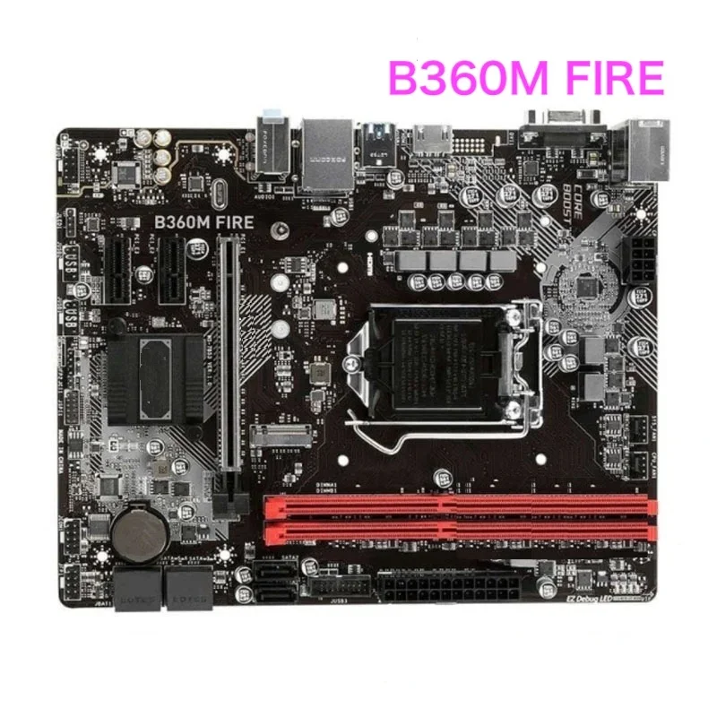 Suitable For MSI B360M FIRE Desktop Motherboard LGA 1151 DDR4 Mainboard 100% Tested OK Fully Work