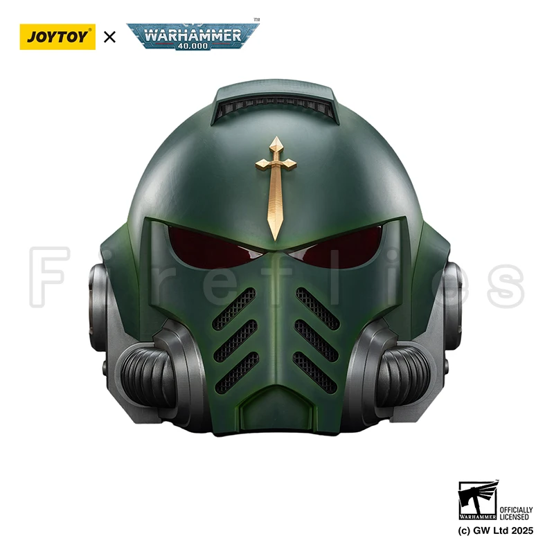 [Pre-pedido] Figura de acción JOYTOY 40K Dark Angels MkX Casco y soporte de exhibición
