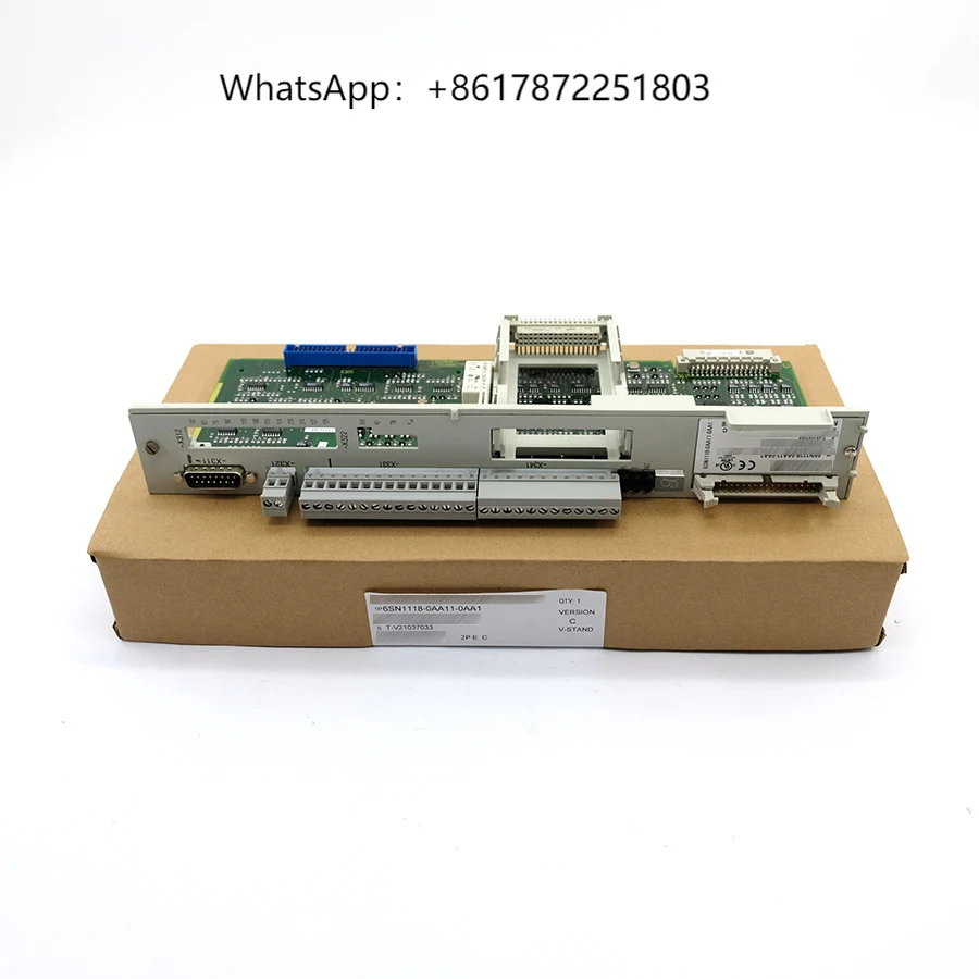 

Original 6SN1118-0AA11-0AA1 Simodrive 611-A Closed-loop Plug-in Control Unit