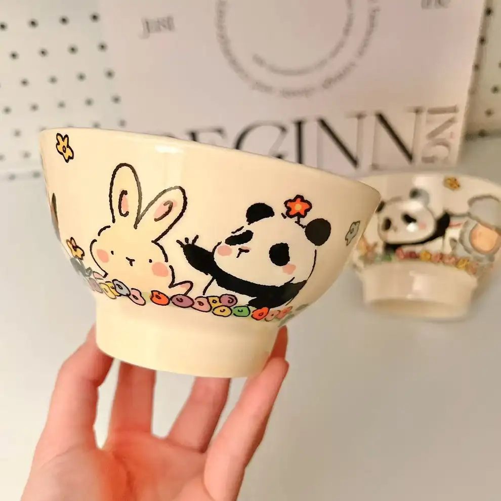 

Чаша для йогурта Panda Party на высоких ножках