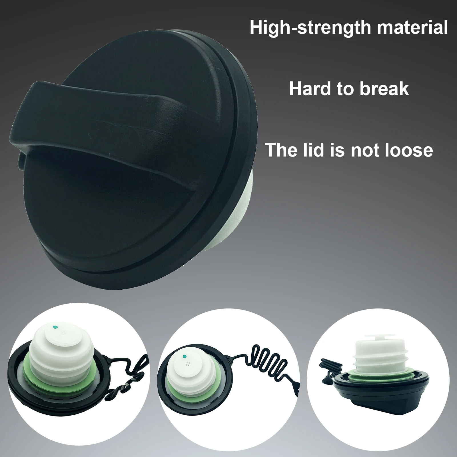 

Car Fuel Tank Cap Filler Cover For Ford Fiesta MK5 2001-2008 Petrol / Diesel Fuel Tank Filler Cap 1580852 Auto Accessories