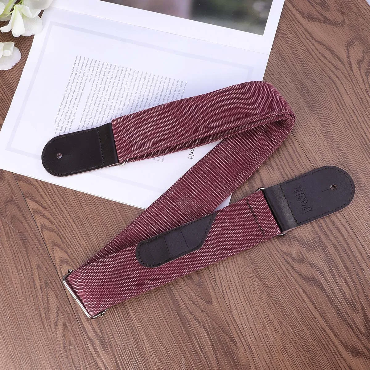 

Guitar Strap High Grade Wear Proof Adjustable Universal For Acoustic Electric Bass Mandolin Wide Comfortable