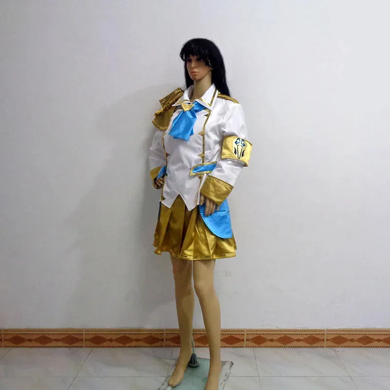 CyLOL Luxanna Battle Academia Prestige Lux Halloween Uniform Outfit Cosplay Costume Customize Any Size