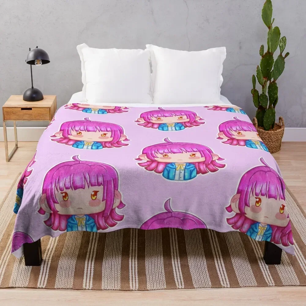 

Rina Tennoji no mask - Love Live! Nijigasaki High School Idol Club Throw Blanket Warm Napping Blanket for Office Couch Bed