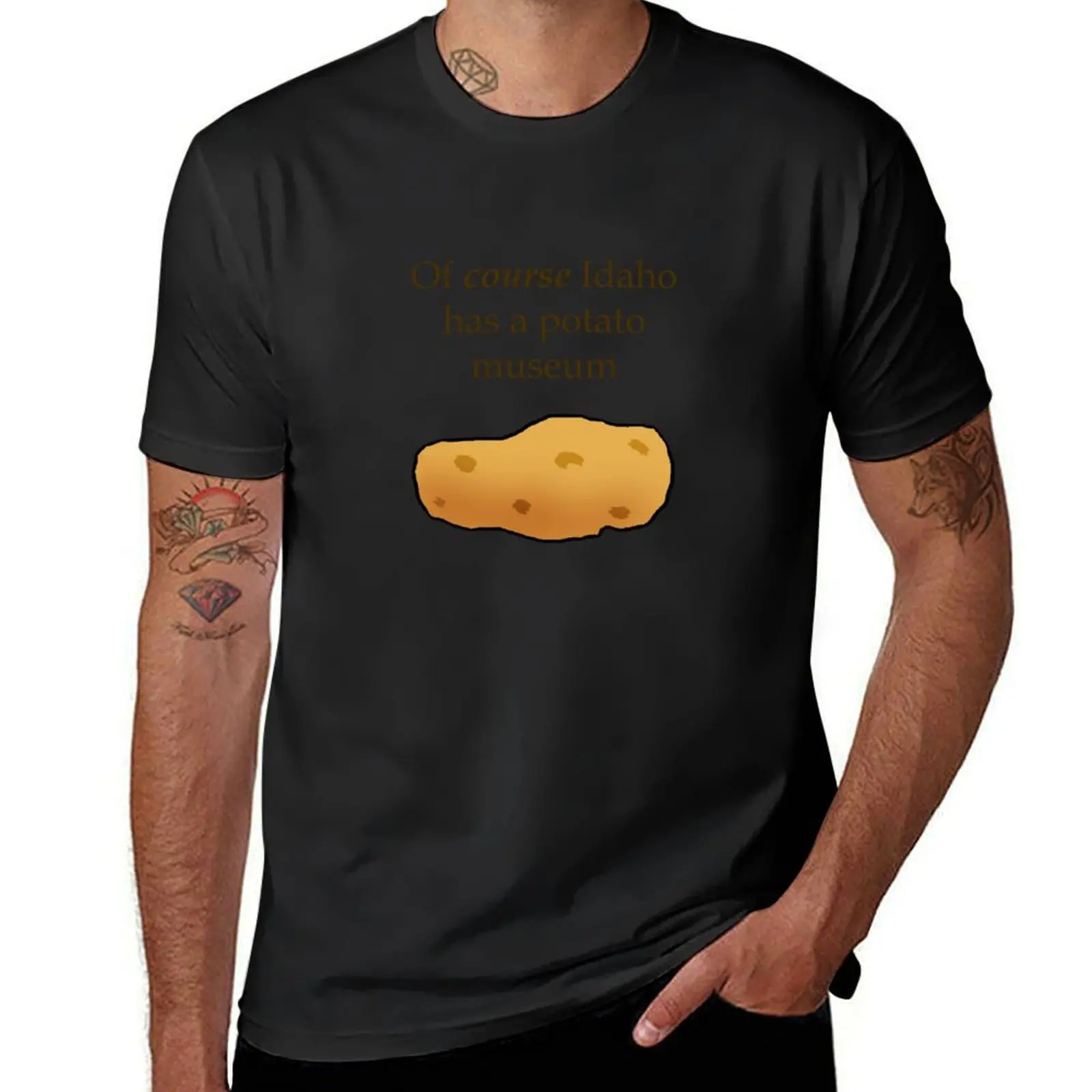 

Idaho Potato Museum T-Shirt Personalized t-shirt croswit shirt man tops oversized t shirt men