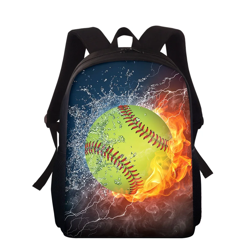 School Bag 2025 Rugby Baseball 3D Print Kids Backpack For Teenagers Boys Girls Back Pack Student Book Bag Schoolbag Kid Bagpack