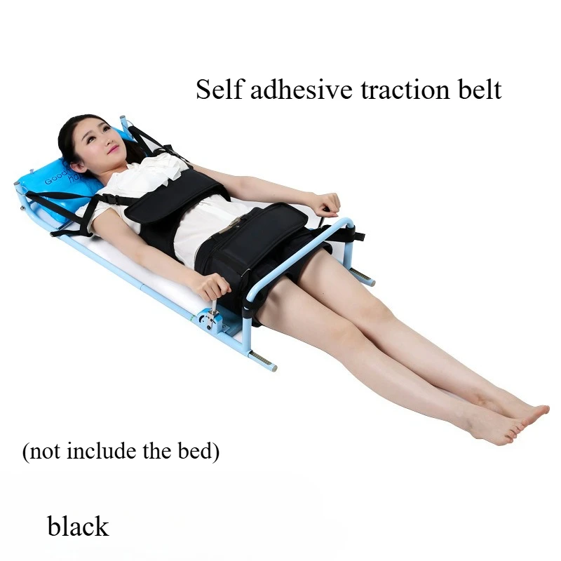 

Canvas Adjustable Lumbar Traction Belt Bed Traction Body Stretch Spine Correct Ankle Vertebra Fatigue Minor Injurie Tensioner