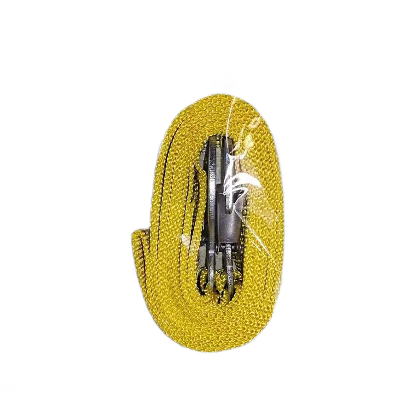 4 Meters Car Tow Rope With Hooks High Strength Towing Strap For Heavy Duty Car