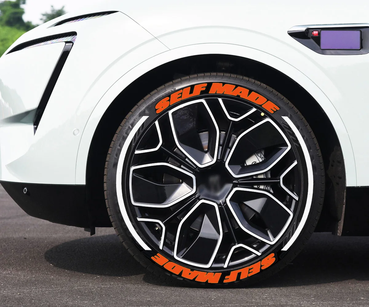 

Сделанные своими руками наклейки на колеса автомобиля, универсальные 3D-наклейки из ПВХ для тюнинга авто, декоративные наклейки на шины, наклейки на автомобильные шины