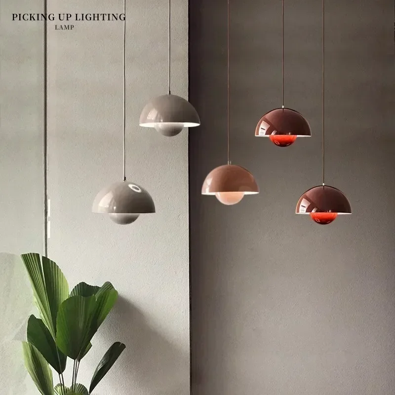 

23cm Creative Chandelier Bedroom Study Restaurant Pendant Lights Decorative Lamp Multi-color Optional Modern Bud Indoor Lighting