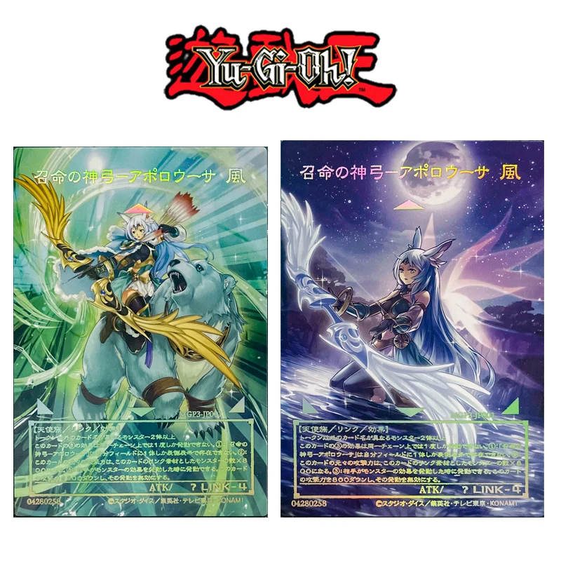 Yu-Gi-Oh DIY Blue-Eyes White Dragon Board game card toys for boys Hot stamping color flash collectible card Christmas birthday