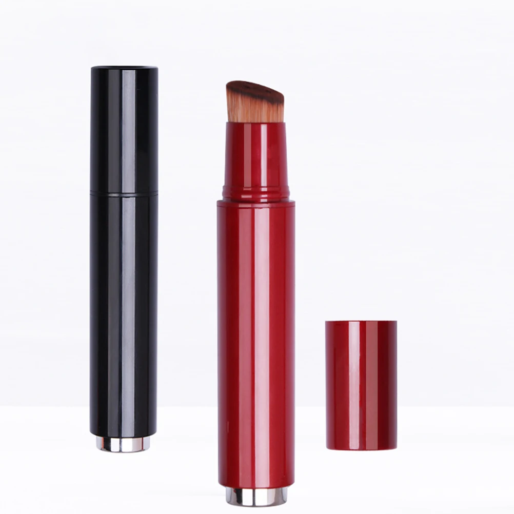 

Flat Head Liquid Foundation Brush for Face Makeup Travel Brushes Kit with Dense Soft Reusable