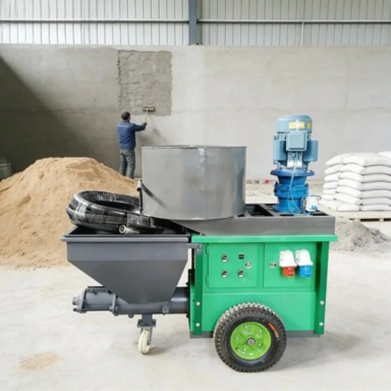 Versatile Mortar Spraying Machine and Cement Spraying Machine Combo