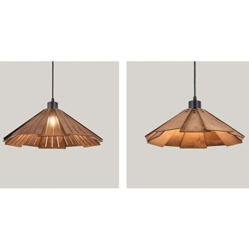 

Japanese dining table chandelier, wabi-sabi style homestay bar, Nordic retro Pendant, tea room light, hotel balcony aisle lamp